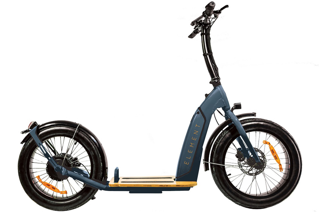 Big wheel electric shop scooter